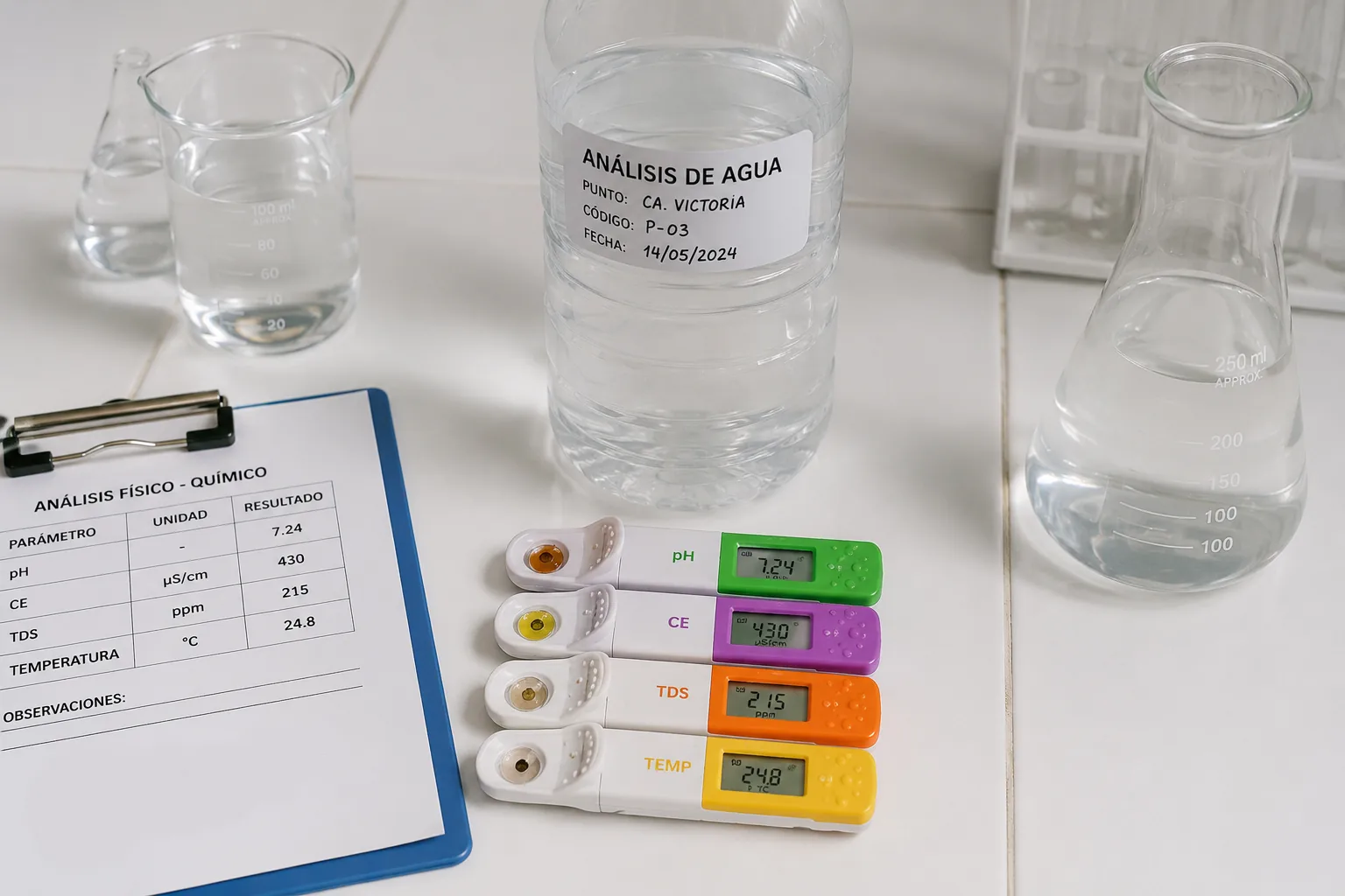 Análisis de agua